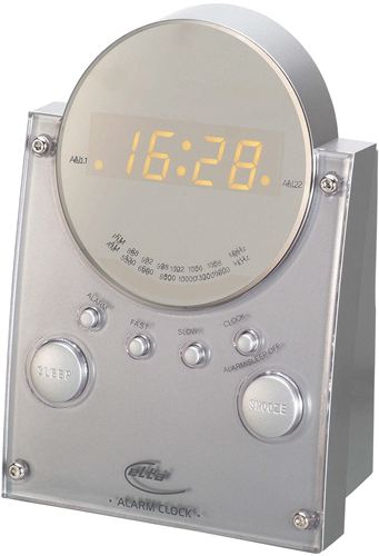 Radio Reloj Elta de Diseño con espejo