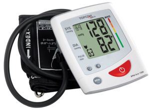 Tensiómetro de brazo Topcom BPM ARM 1500, su tensión arterial según los estándares de la OMS