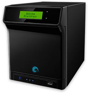 Servidor de almacenamiento de red Seagate BlackArmor® NAS 400 de 0 TB con 4 bahías SATA (sin discos) / Ref: STAR400