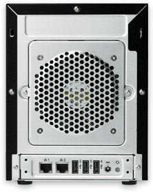 Servidor de almacenamiento de red Seagate BlackArmor® NAS 400 de 0 TB con 4 bahías SATA (sin discos) / Ref: STAR400