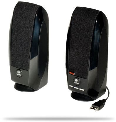 Sistema de altavoces multimedia para PC Logitech S150 980-000029 en color negro USB