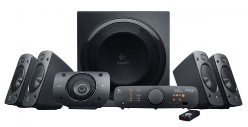 Sistema de altavoces con sistema 5.1 Logitech Z906 980-000468 con 500 vatios (RMS) para tus oídos y certificación de cine en casa THX