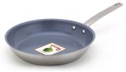 SARTÉN ECOLÓGICA Y SALUDABLE NEW YORK RESILIENCE 2 DE ACERO INOXIDABLE – APTA PARA INDUCCIÓN - 24 CMS DE DIÁMETRO