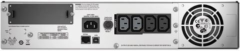 Sistema de alimentación ininterrumpida APC SMT1000RMI2U - APC Smart-UPS 700 Watts / 1000VA LCD RM 2U 230V // UPS · Smart-UPS