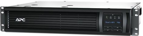Sistema de alimentación ininterrumpida APC SMT750RMI2U - APC Smart-ups 500 Watts / 750VA LCD RM 2U 230V // UPS · Smart-UPS