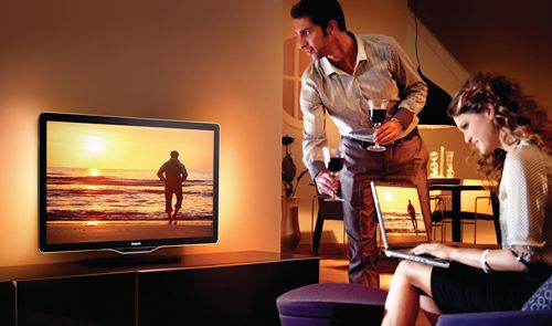 Adaptador USB inalámbrico para televisores Philips* PTA01/00. Amplia conectividad inalámbrica en tu televisor.