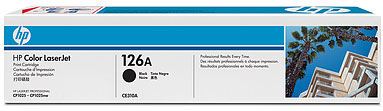 CE310A - Cartucho de tóner NEGRO HP 126A LaserJet - Compatible con HP Color LaserJet CP1025 / CP1025nw
