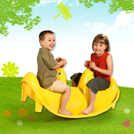 Balancín infantil Smoby de dos plazas en forma de foca
