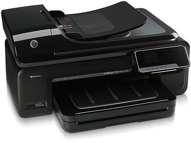HP C9309A - HP Officejet 7500A e-All-in-One - Multifunción (fax / copiadora / impresora / escáner) - color - chorro de tinta - 32 ppm - 150 hojas - USB 2.0, Ethernet, WiFi