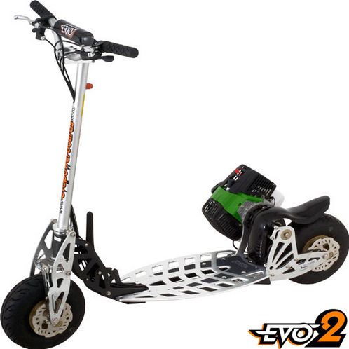 Patinete a gasolina Raycool EVO 2 X-TREME. Potencia y control al alcance de tu bolsillo !!