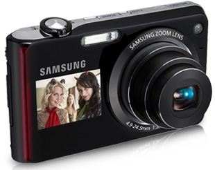 CAMARA DIGITAL SAMSUNG PL150 NEGRO 12MP, 5X ZO, LCD 3” DUAL PANTALLA HDMI NEGRO