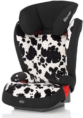 Elevador de seguridad RÖMER KID, Grupo 2+3, de 15 a 36 kg TAPIZADO Cowmooflage 2011