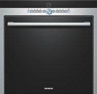 Siemens HB78A1590S - Horno Multifunción, Apertura abatible, Pirolítico, Raíles 3 niveles extracción total, Electrónica con texto, Inox, Incorpora termosonda, Panel frontal más estrecho