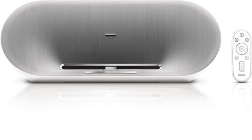 Philips Fidelio Altavoz base para iPod o iPhone DS8500/12 Tecnología PureDigital Sensor de proximidad y al control remoto intuitivo Bloqueo de interferencias de teléfono 2 x 15 W RMS