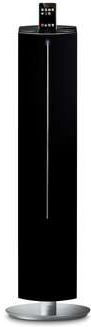 Philips Sistema docking DC570/12 Altavoz de torre Sonido Hi-Fi Sistema 2.1 Subwoofer integrado 100 W RMS USB directo para reproducción MP3/WMA Reproduce y carga el iPod FM estéreo
