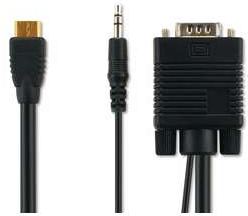 Philips PicoPix Cable VGA para conexión de PC 1 m/3,3 pies para PPX serie 1000* PPA1150/000 Para conectar tu proyector de bolsillo PicoPix al PC