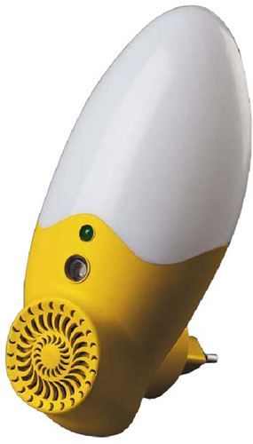 Luz de noche antimosquitos. Sensor de encendido / apagado de forma automática.