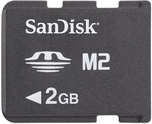 Tarjeta de memoria para teléfonos móviles Memory Stick Micro™ (M2™) SanDisk de 2 GB