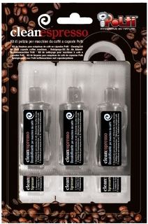 CleanEspresso. Kit de limpieza específico para máquinas de café en cápsulas @Espresso Crema Polti.