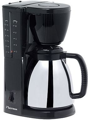 BESTRON Cafetera con jarra termos 950 watios ARH150