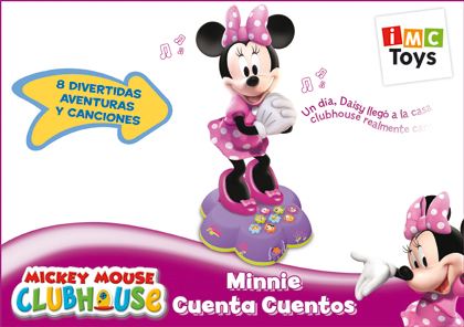 IMC Toys, Minnie Cuenta Cuentos con 8 cuentos y también canciones