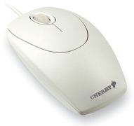 Cherry M-5400 - Cherry WheelMouse M-5400 - Ratón - óptico - 3 botones - cableado - PS/2, USB - gris claro