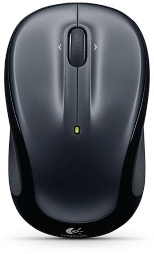 Ratón inalámbrico, diseño, Logitech Wireless Mouse M325 con micro precisión en su desplazamiento. Gris