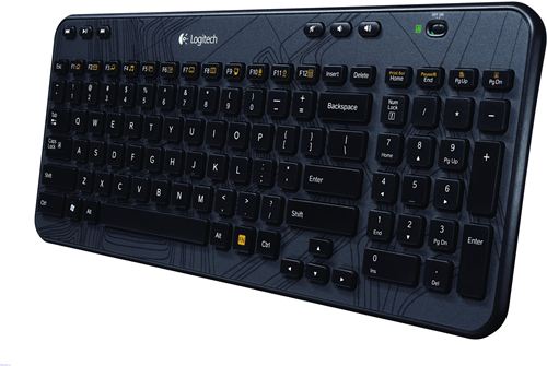 Teclado inalámbrico Logitech Wireless Keyboard K360 Teclas silenciosas tipo chicle, atractivo con un diseño compacto.