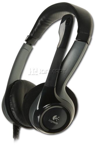Auriculares telefónicos Logitech USB Headset H390 versátil que le permite escuchar sonido digital con total comodidad.