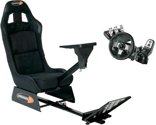 Asiento deportivo Playseat GT + Logitech G27 La inmersión en el juego como nunca antes......