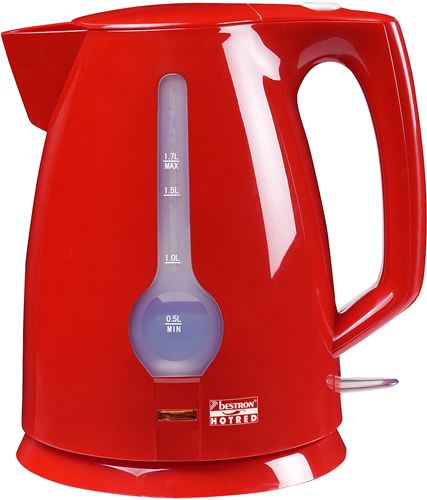 BESTRON Hervidor de agua 1,7 Litros sin cable 2200 Watios AWK1720