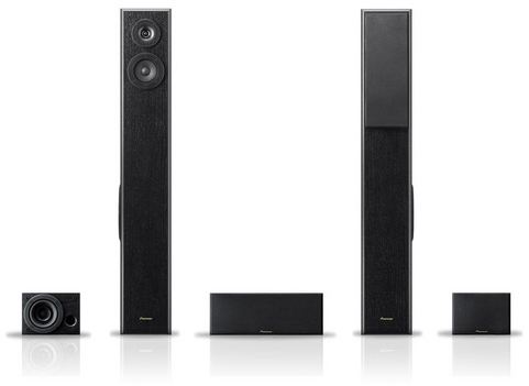 Conjunto de altavoces Pioneer S-ES2TB compuesto por 2 frontales de suelo, 2 satélites póster y 1 central - 3019704
