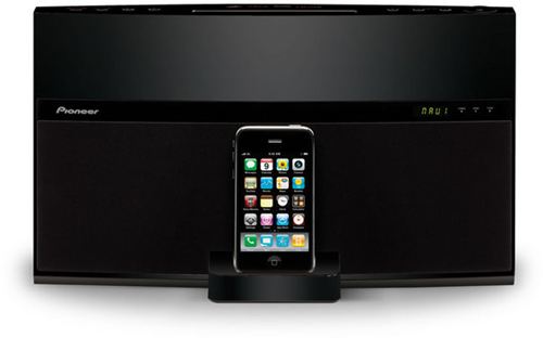 Sistema Pioneer XW-NAV1K-K todo en uno (DVD/CD/USB) con conexión para iPod /iPhone Color Negro - 1019432