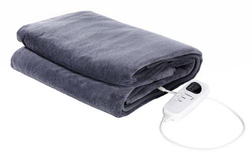Topcom Manta eléctrica CF201, manta encimera eléctrica con 5 niveles de calor, para 2 personas