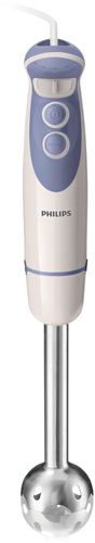 Viva Collection Batidora de varilla Philips HR1617/00, 650 W, brazo de metal con levantaclaras y picador XL .