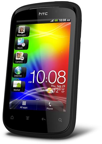 Teléfono Móvil Libre HTC Explorer es un smartphone fácil de usar, envía correos electrónicos, navega por internet en una pantalla táctil de 3.2" y cámara en color de 3 megapíxeles ¡ Con HTC Sense !