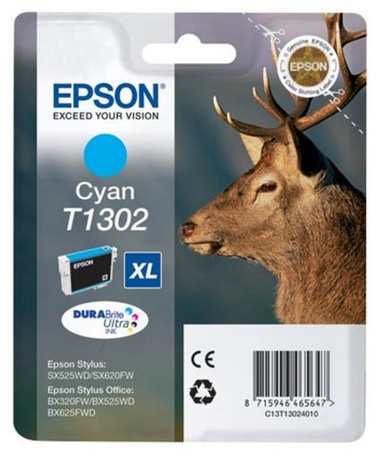 Cartucho XL de tinta Cián Epson T1302 - C13T13024010