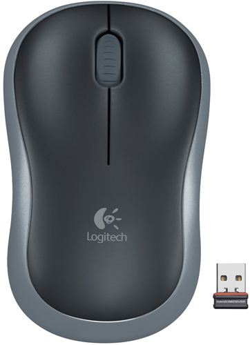 Ratón inalámbrico Logitech Wireless Mouse M185 sencillo y fiable