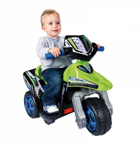 Feber Trimoto Neon 6V, eléctrica, para niños entre 1 - 3 años