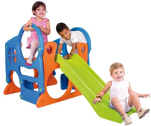 Feber Activity Center para jardín, parque de juegos para mayores de 2 años