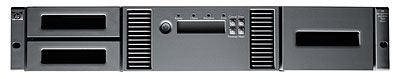 HP AJ817A - HP StorageWorks MSL2024 Ultrium 1760 - Biblioteca de cintas - 19.2 TB / 38.4 TB - 24 slots - LTO Ultrium (800 GB / 1.6 TB) x 1 - Ultrium 4 - SCSI - rack 2U - lector de código de barras