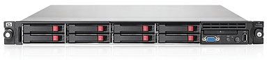 HP 633778-421 - HP ProLiant DL360 G7 Entry - Servidor - rack - 1U - 2 vías - 1 x Xeon E5606 / 2.13 GHz - RAM 4 GB - SAS - hot-swap 2.5" - sin disco - ATI ES1000 - Gigabit