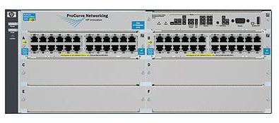 HP J9539A - HP E5406-44G-PoE+/4G-SFP v2 zl Switch - Conmutador - L4 - Gestionado - 44 x 10/100/1000 + 4 x SFP - montaje en rack - PoE - con HP E5400 zl Switch Premium License