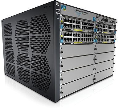 HP J9643A - HP E5412 zl Switch - Conmutador - L4 - Gestionado - montaje en rack - PoE - con HP E5400 zl Switch Premium License