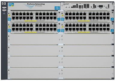 HP J9532A - HP E5412-92G-PoE+/2XG-SFP+ v2 zl Switch - Conmutador - L4 - Gestionado - 92 x 10/100/1000 + 2 x SFP+ - montaje en rack - PoE - con HP E5400 zl Switch Premium License