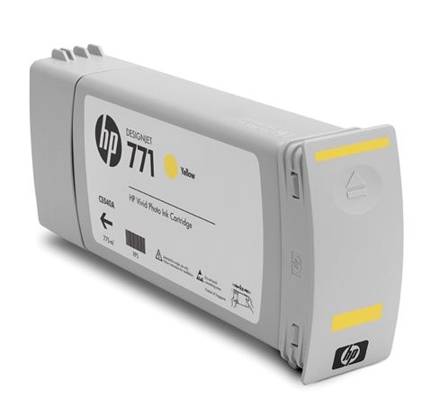 HP CR253A - HP 771 - Cartucho de impresión - 3 x amarillo
