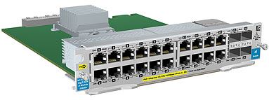 HP J9308A - HP ProCurve - Módulo de expansión - Ethernet, Fast Ethernet, Gigabit Ethernet - 10Base-T, 100Base-TX, 1000Base-T - 20 puertos + 4 x SFP