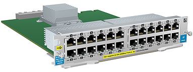 HP J9307A - HP ProCurve 24-Port 10/100/1000 PoE+ zl Module - Módulo de expansión - Ethernet, Fast Ethernet, Gigabit Ethernet - 10Base-T, 100Base-TX, 1000Base-T - 24 puertos