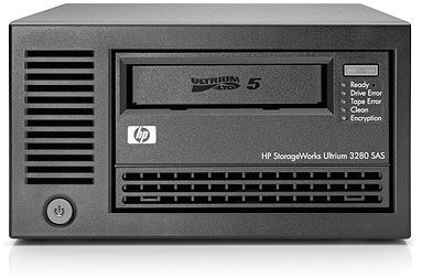 HP EJ013A - HP StorageWorks - Unidad de cinta LTO-5 3280 SAS montada en un chasis rack de 3U con conexión SAS
