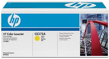 HP CE272A - HP CE272A - Cartucho de tóner - 1 x amarillo - 15000 páginas